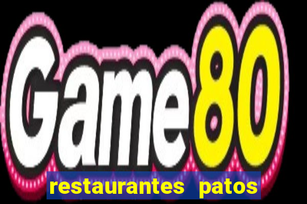 restaurantes patos de minas